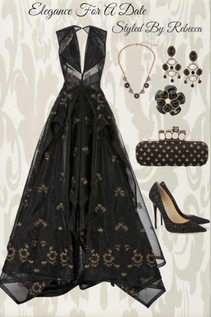 Elegance For A Date - Модное сочетание