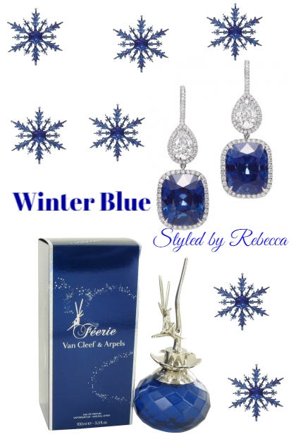 Winter Blue- Combinazione di moda