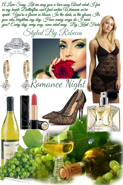 Romance Night With Poetry- Combinazione di moda