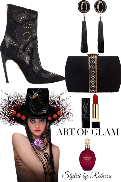 Art Of Glam- Combinazione di moda