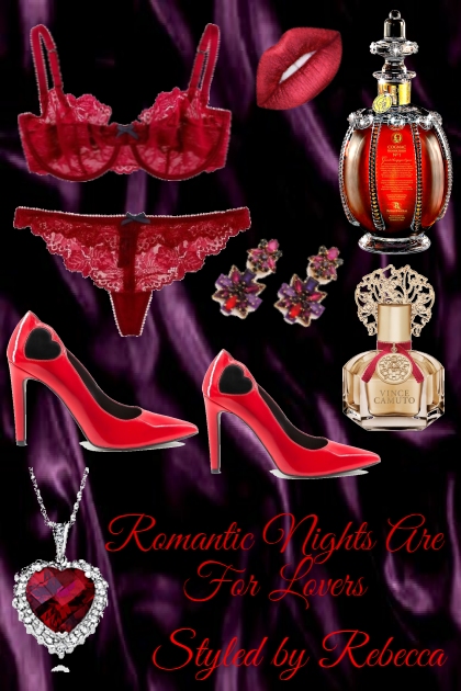 Romantic Nights Are For Lovers - combinação de moda