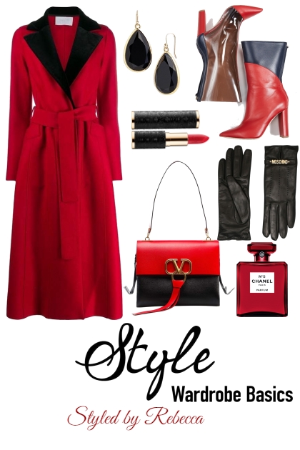 Winter Style Red Coats - Combinaciónde moda