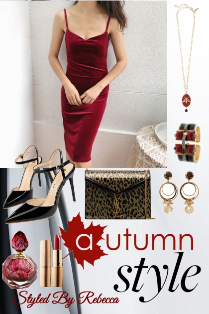Autumn Style Velvet- Modna kombinacija