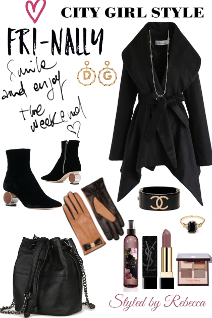 FRINALLY -CITY GIRL LOOK-FALL- Combinazione di moda