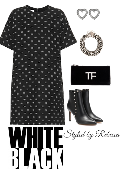10/22-white black - Fashion set