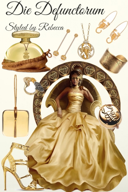 Die Defunctorum in Gold- Fashion set