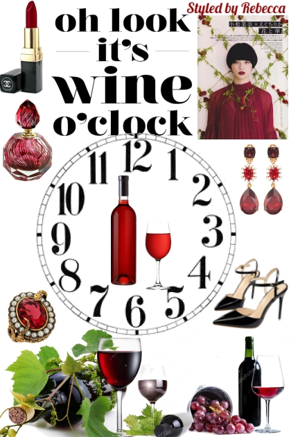 Wine o Clock- Fashion set