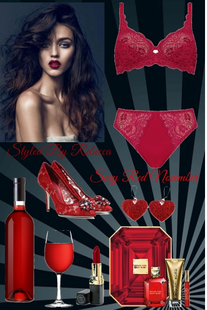 Sexy Red November- Модное сочетание