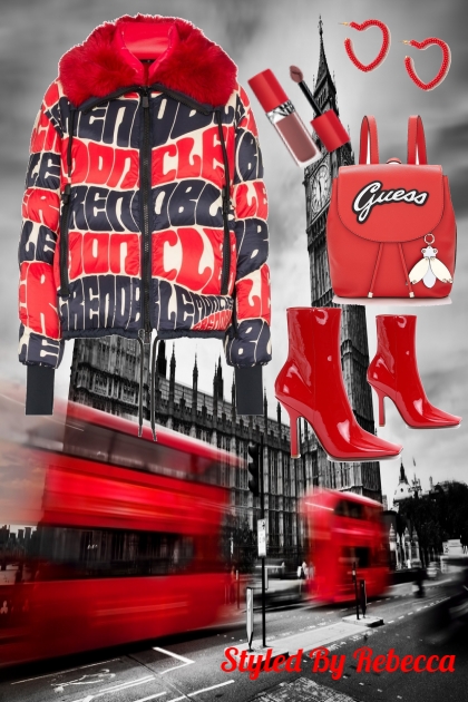 London Streets- Combinazione di moda
