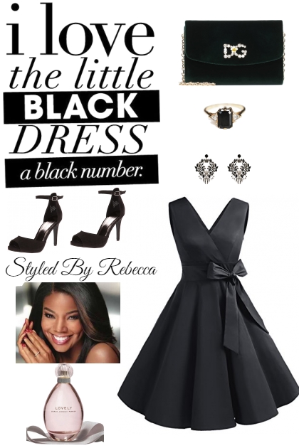 Black Dress 101- Fashion set