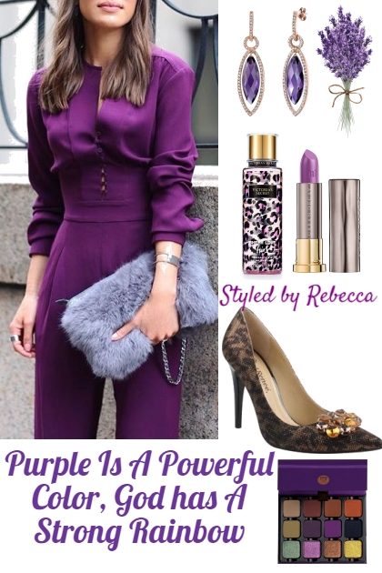 Purple Is A Powerful Color !