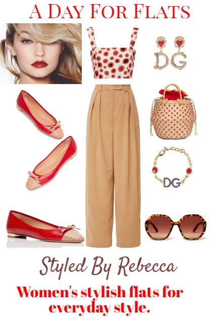 A Day For Flats- Fashion set