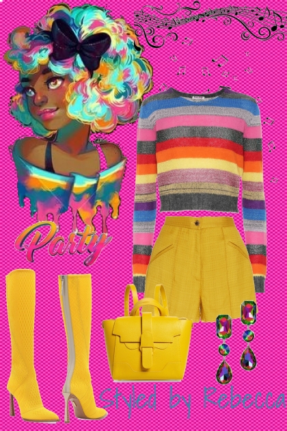 Great Party Vibes- Fashion set
