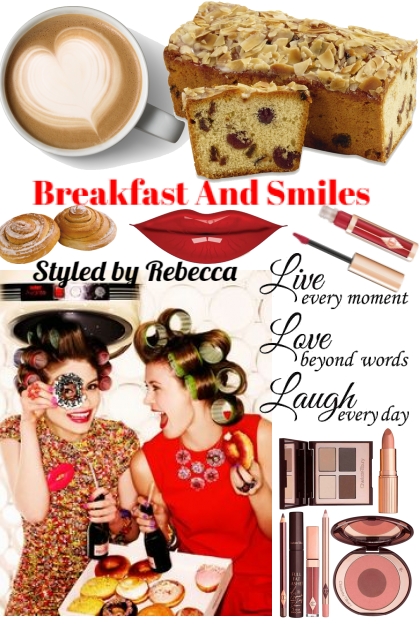 Breakfast and Smiles- Combinaciónde moda
