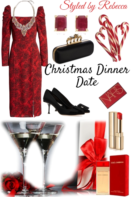 Christmas Dinner Date- Модное сочетание