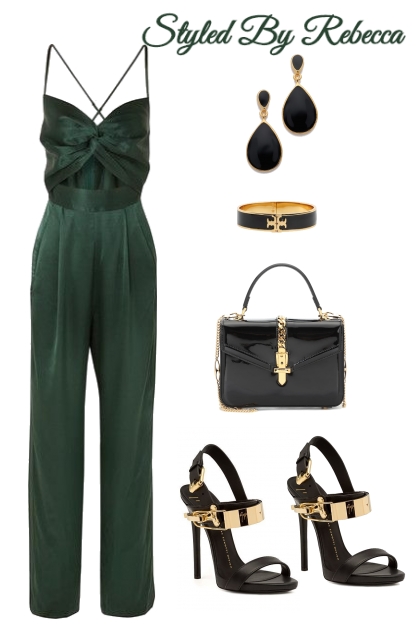 New Years Party Jumpsuit - Fashion set