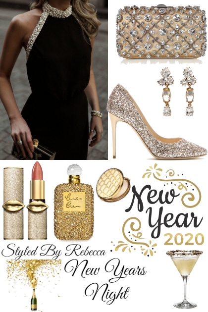 New Years Night -Make It Gold- Modna kombinacija