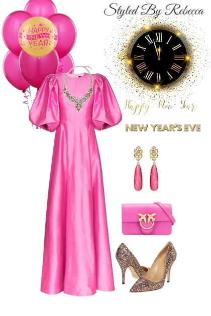 New Years Eve Pink- Modekombination