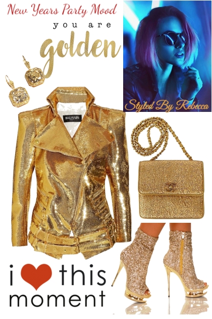Party In Golden Moments- Fashion set