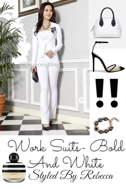 Bold And White- Combinaciónde moda