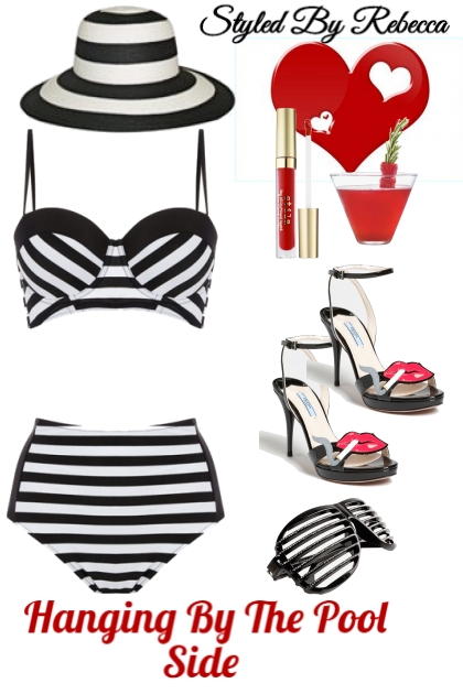 Hanging By The Pool Side - Fashion set