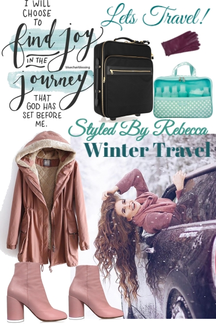 -Lets Travel- Winter Travel - Modekombination