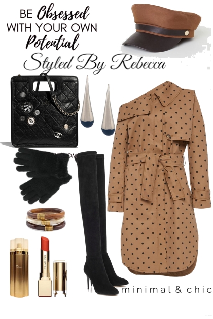 Minimal Chic Trench- Fashion set