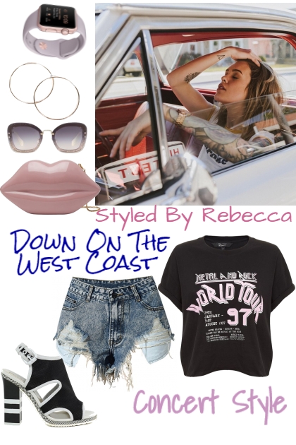 Down On The West Coast - Модное сочетание