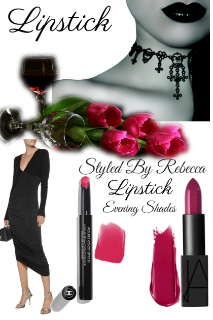 Evening Shades-Lipstick Style- Kreacja