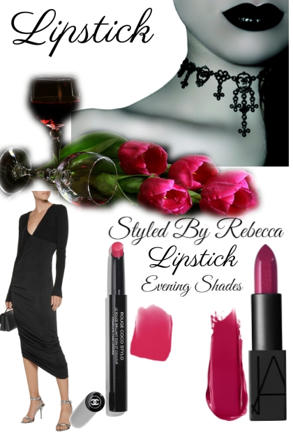 Evening Shades-Lipstick Style- Fashion set