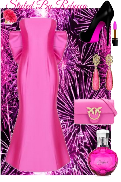 A Pink Beautiful World- combinação de moda