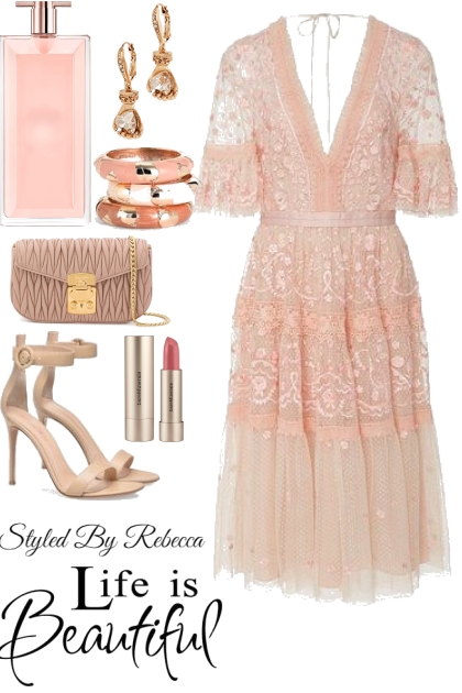 Dinner in Sweet lace- Fashion set