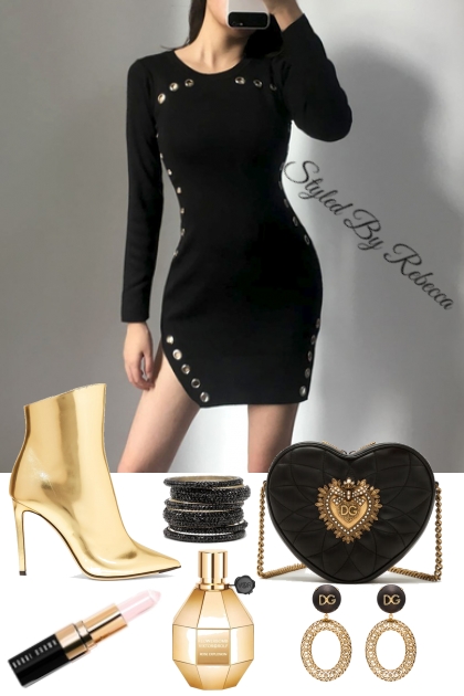 Going Out 2/16-Black And Gold- Kreacja