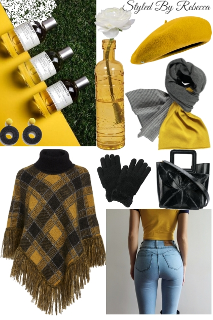 Cool Spring Day-Yellow Pops It off- combinação de moda