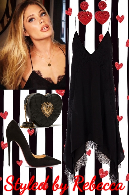 Cute Little Black Dress,Date Night- Fashion set