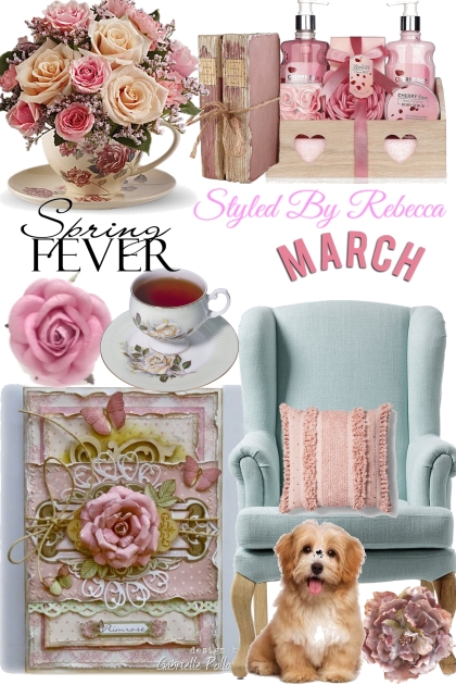 Home Cozy Spring Style For March- Combinaciónde moda