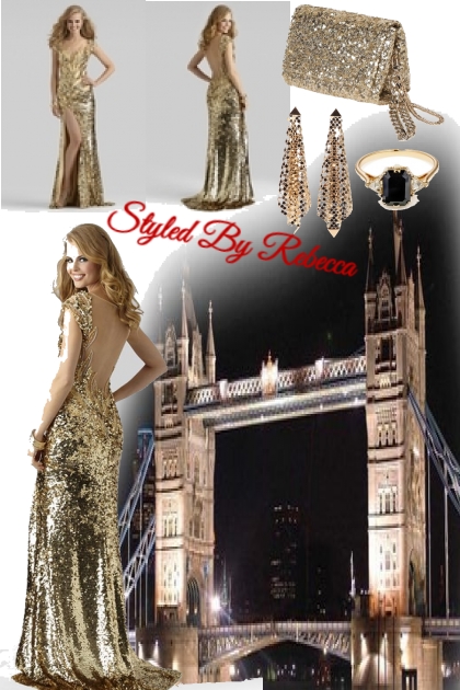London Gold- Modekombination