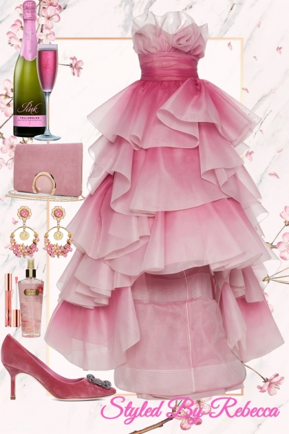 The Ball of Spring Pink Ombre- Модное сочетание