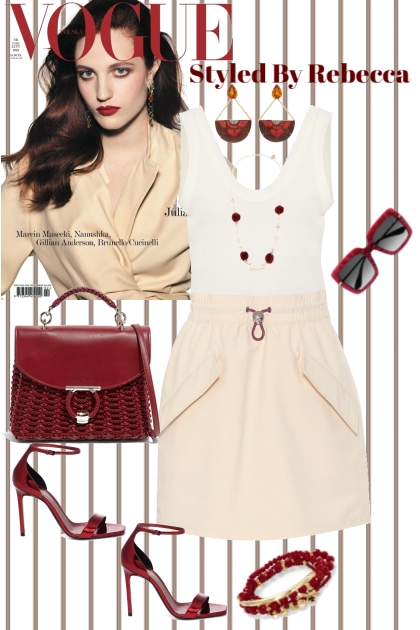 Spring Closet Reds- Модное сочетание