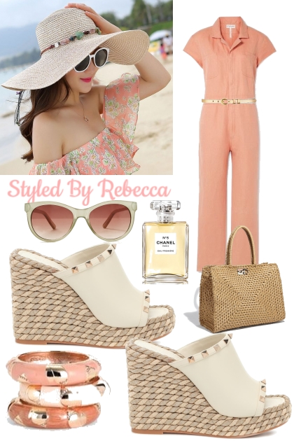 Summer Peach- Combinazione di moda