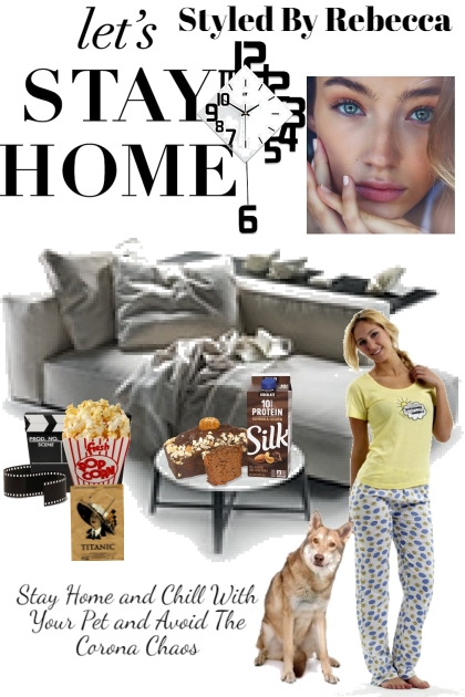 Lets Stay Home And Chill -Day Off- Combinaciónde moda