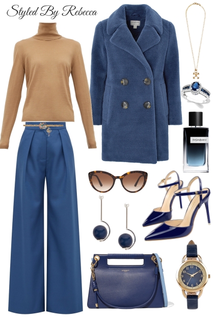 Work That Blue- Combinazione di moda