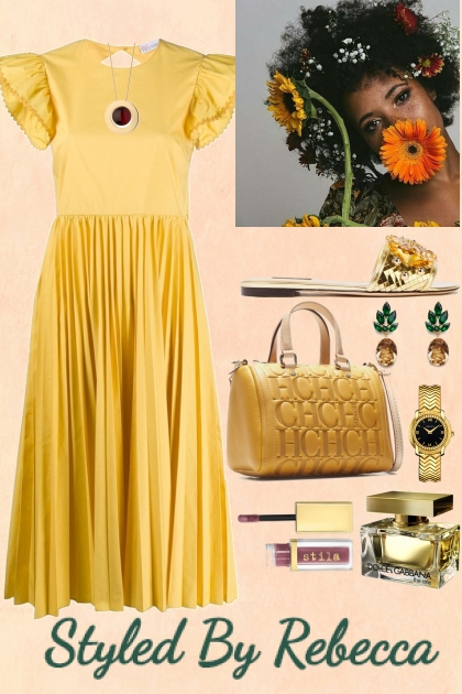 Spring Yellows- combinação de moda