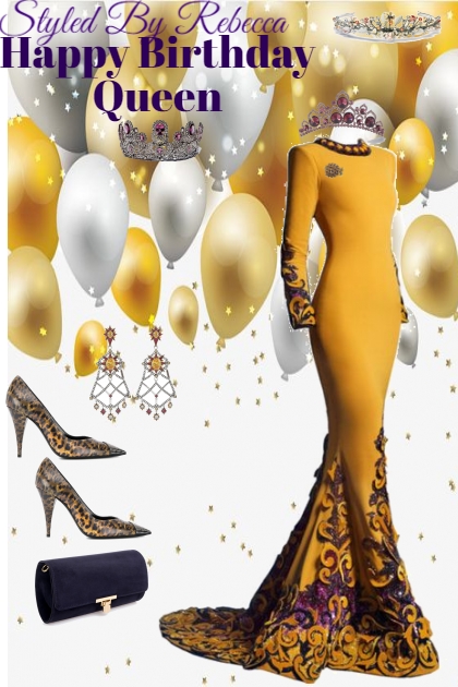 Happy Birthday Queen- Fashion set