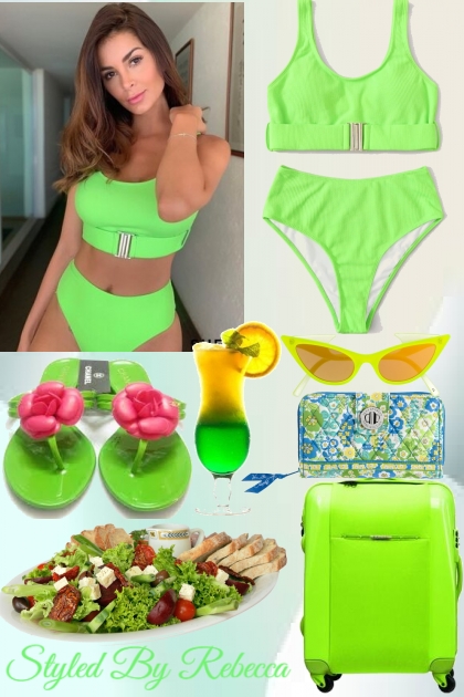 Vacation  Lime  Life - Combinazione di moda