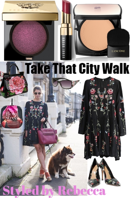 Taking that city walk- combinação de moda