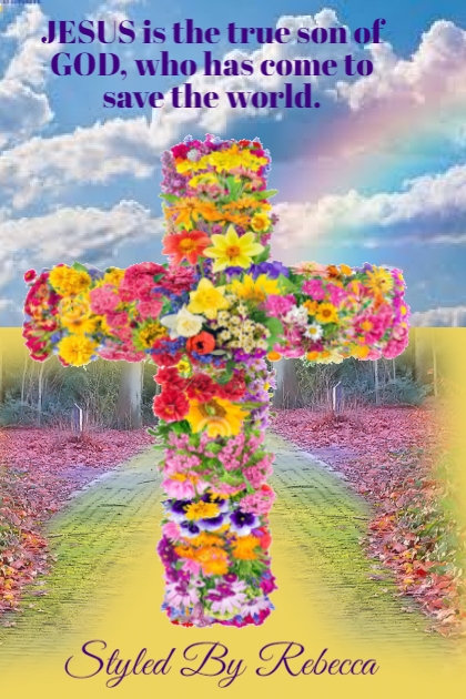 JESUS is the way art- Модное сочетание