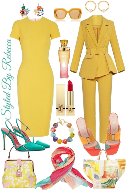 2 Yellow Views- Fashion set