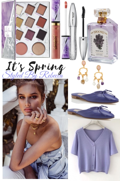 Spring In Lavender- Combinazione di moda