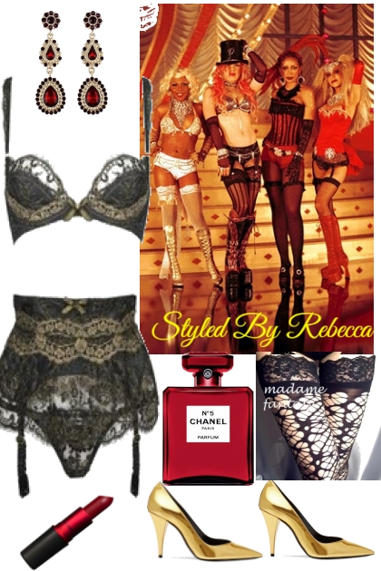 Lingerie For The Dazzling Mood- Fashion set